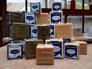 Cubes de savon de Marseille Marius Fabre